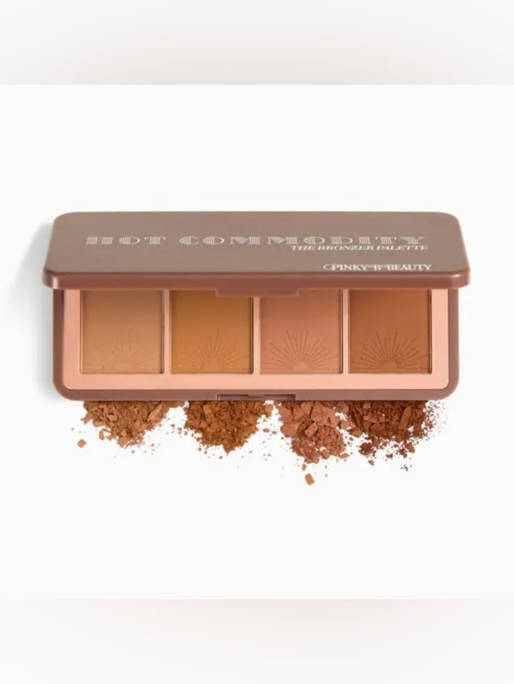 Hot Commodity Bronzer Palette In Liquid Gold
